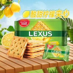 马奇新新 柠檬黄油味 夹心饼干  532g/盒 盒装