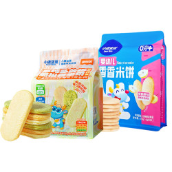 小鹿蓝蓝 松香米饼1袋+香香米饼1袋/240g