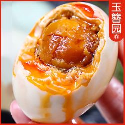 玉簪园 白洋淀咸鸭蛋 70克/枚 红心流油 真空包装