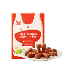 秋田满满 维C萌趣水果条白葡萄苹果味35g