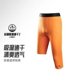 安踏 迪温琴佐 男款紧身七分裤