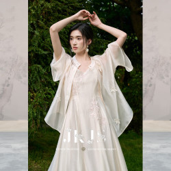 JK&JS 寒江雪 女士衬衫外套 新中式上衣