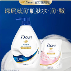 多芬 沐浴露1kg+替换装400g