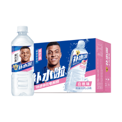 东鹏 特饮东鹏补水啦电解质运动饮料 555ml*24瓶整箱 白桃味