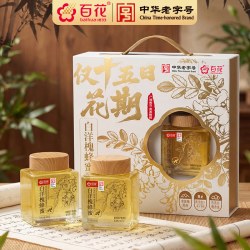 百花 白洋槐蜂蜜 1000g 500g/瓶*2瓶