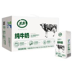 天太乳业 纯牛奶 250ml*24盒