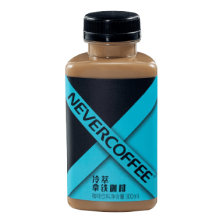 NEVER COFFEE 冷萃拿铁即饮咖啡 300ml*6瓶