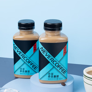 NEVER COFFEE 冷萃拿铁即饮咖啡 300ml*6瓶