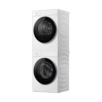 海尔 云溪5.0 D3系列 XQG120-BLE7AD3WU1+GA120-SZ7AD3WU1 热泵式洗烘套装 冰雪白