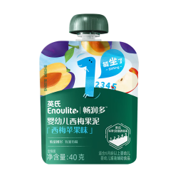 英氏 畅润多婴幼儿西梅果泥40g