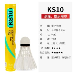 李宁 正品李宁 LI-NING羽毛球专业超耐打比赛训练用球G100/G200/G300/G600/G900