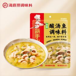 海底捞 泡椒酸汤鱼调味料 210g