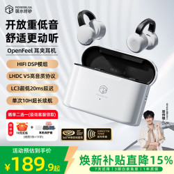 弱水时砂 rose technics OpenFree 耳夹式真无线蓝牙耳机 月影白