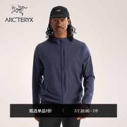 ARC'TERYX Sawyer Hoody 男子软壳夹克 蓝黑色 L