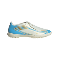 adidas F50 LEAGUE TF 象牙白浅魔力蓝冰晶蓝 42.5 足球鞋