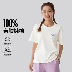斯凯奇 纯棉 短袖t恤衫