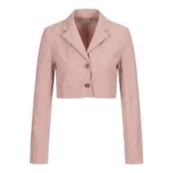 Acne Studios 女士棉质西装领短款宽松西服外套