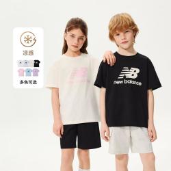 new balance nb童装男女儿童26年新款夏运动风LOGO短袖T恤