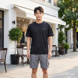 adidas 男款运动T恤