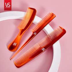 沙宣 梳直卷发梳美发造型梳顺发按摩尖尾梳内扣两用美发密齿梳子