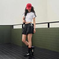 adidas 三叶草 女款运动短裙