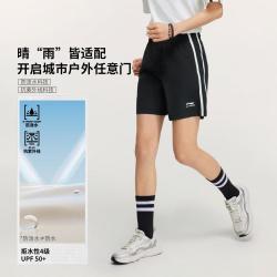 李宁 女款运动裤防泼水显瘦