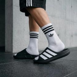 adidas 夏季新款PURECHILL SLIDE轻便透气凉鞋运动鞋拖鞋