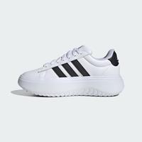 adidas GRAND COURT PLATFORM网球厚底增高鞋女子阿迪达斯 白色/黑色 40(245mm)