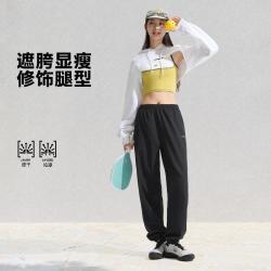 李宁 运动裤女士春季训练运动长裤跑步裤子运动速干裤女