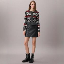 Massimo Dutti 时尚欧美风摩登高级质感柔软皮裙半身短裙