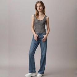 Massimo Dutti 女式复古洋气休闲U型领针织背心
