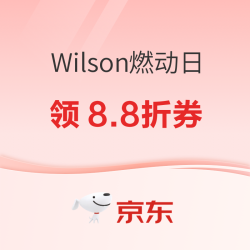 京东Wilson燃动大牌日 低至7折