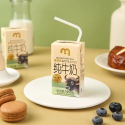 麦臻选 A2牛乳水牛奶 125ml*20盒