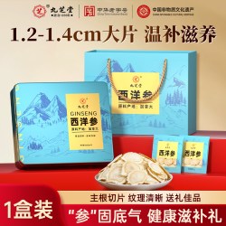 九芝堂 加拿大进口西洋参切片 60g 盒装