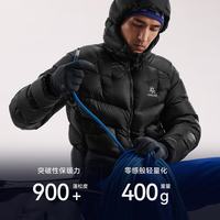 凯乐石 GT ZERO PLUS超轻羽绒服男900蓬鹅绒防风保暖连帽外套 玄铁黑