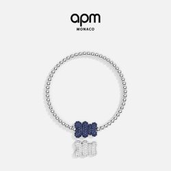 APM Monaco 蓝白双色Yummy Baby Baba手链