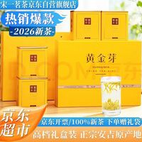 宋一 茶叶礼盒安吉白茶黄金芽绿茶特级2026新茶头采250g