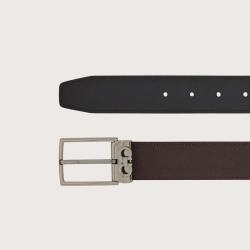 Salvatore Ferragamo Ferragamo菲拉格慕 男士双面可调式针扣皮带  0779991