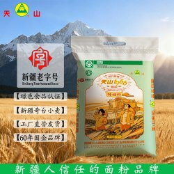 天山 新疆天山面粉特精粉 10斤