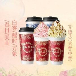 霸王茶姬 白雾红尘/醒时春山/万象春和/春日桃桃/关山木兰5选1