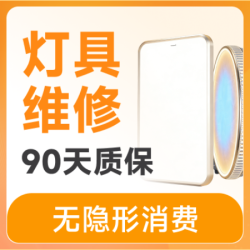 天鹅到家 灯具维修/上门券
