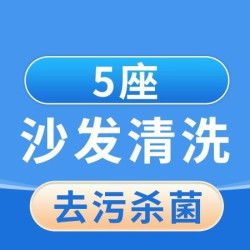 英智星家政 5座沙发清洗保养