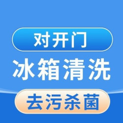 清洗冰箱消毒（对开门）