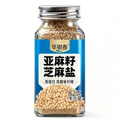 华银春 亚麻籽芝麻盐1瓶