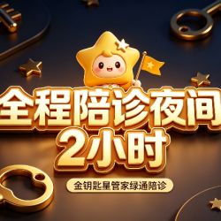 一对一两小时夜间金牌陪诊师