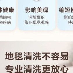 上门清洗地毯|地毯深度清洗1㎡