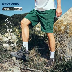 NVG·YOUNG navigare意大利小帆船户外休闲五分裤男夏