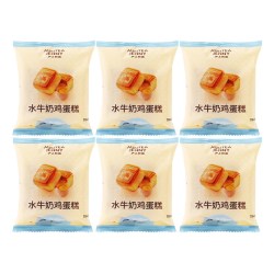 沪上阿姨 水牛奶鸡蛋糕  水牛奶鸡蛋糕（55g*6个）330g 301-500g 袋装