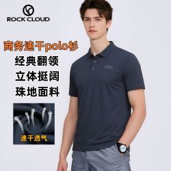 Rock Cloud 岩云 吸湿速干 男士短袖Polo衫