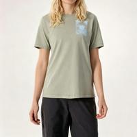 ARC'TERYX Kragg Superbloom轻薄户外休闲印花运动T恤女款
